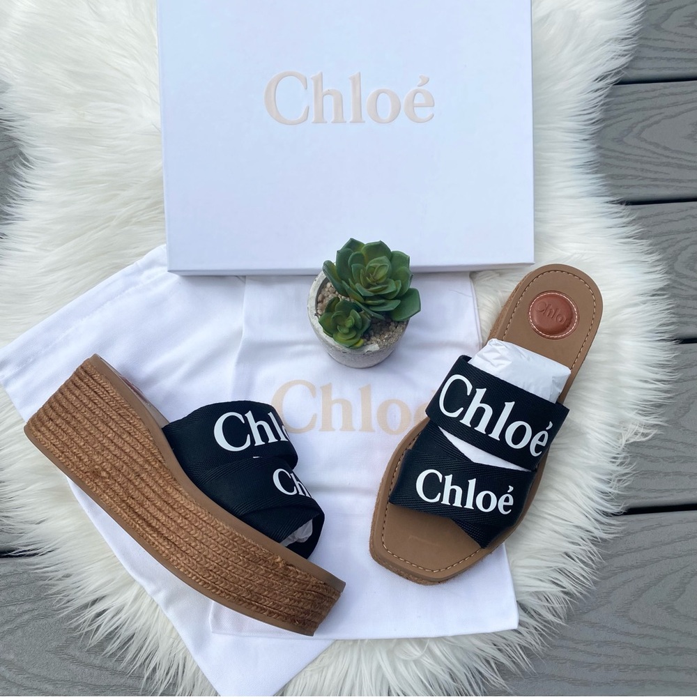 Platform Chloe Espadrille Wedges